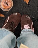 Кросівки "CAT & SOFA EMOJI-LAB BROWN"