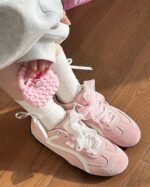 Кросівки "CAT & SOFA EMOJI-LAB PINK"