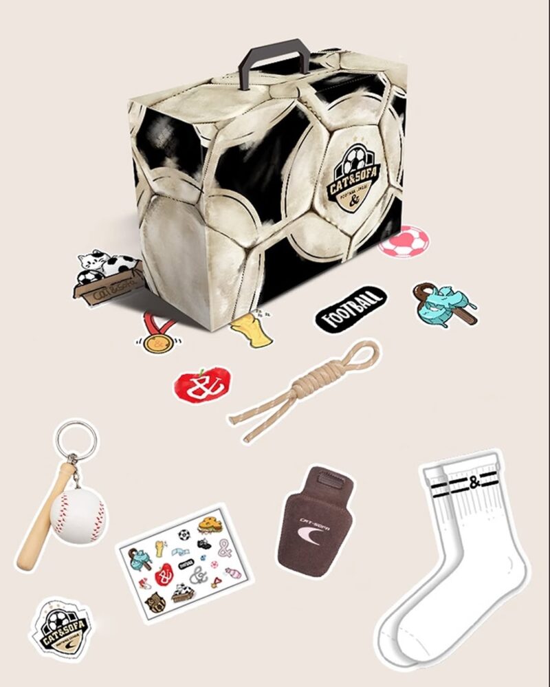 Кросівки "CAT & SOFA FOOTBALL BROWN PINK"