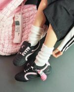 Кросівки "CAT & SOFA FOOTBALL BLACK PINK"