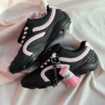Кросівки "CAT & SOFA FOOTBALL BLACK PINK"
