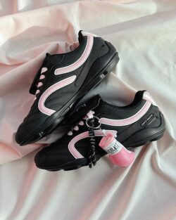 Кросівки "CAT & SOFA FOOTBALL BLACK PINK"